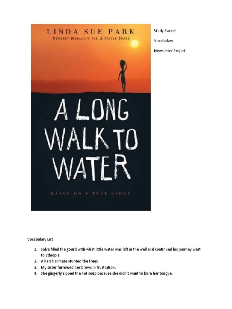 A Long Walk To Water Study Guide PDF