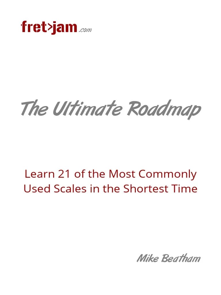 Ultimate Roadmap 21 Scales PDF Minor Scale Mode (Music)