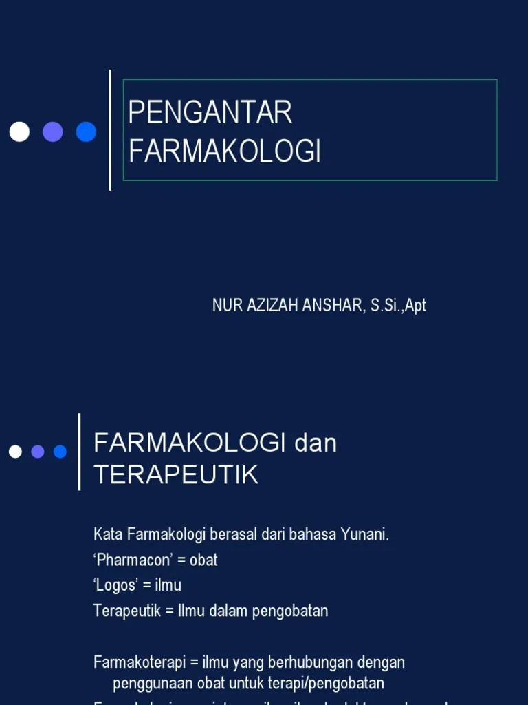 FARMAKOLOGI | PDF