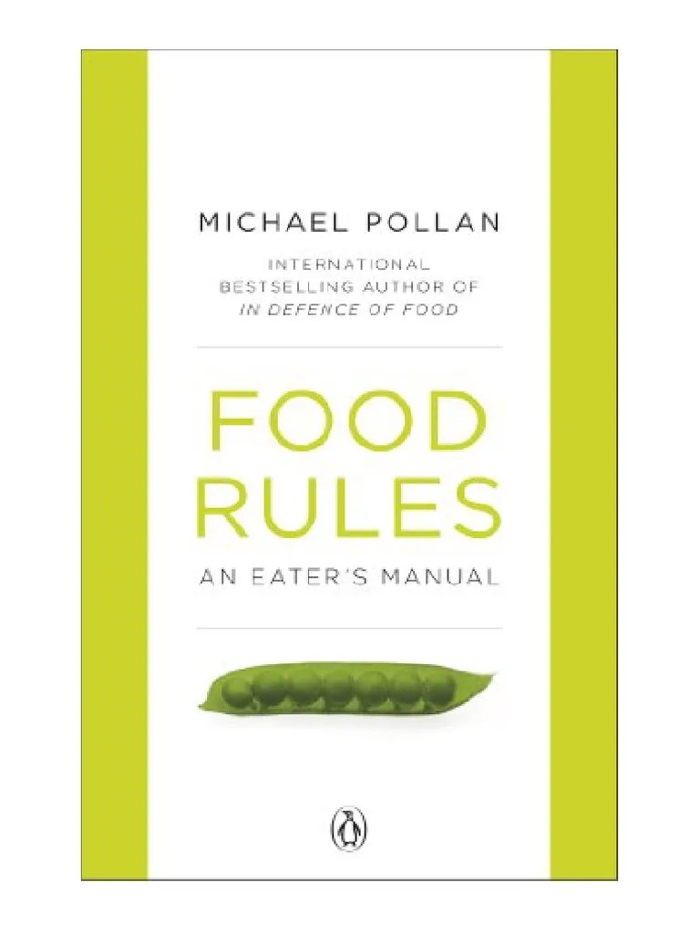 Food Rules An Eater's Manual Michael Pollan PDF