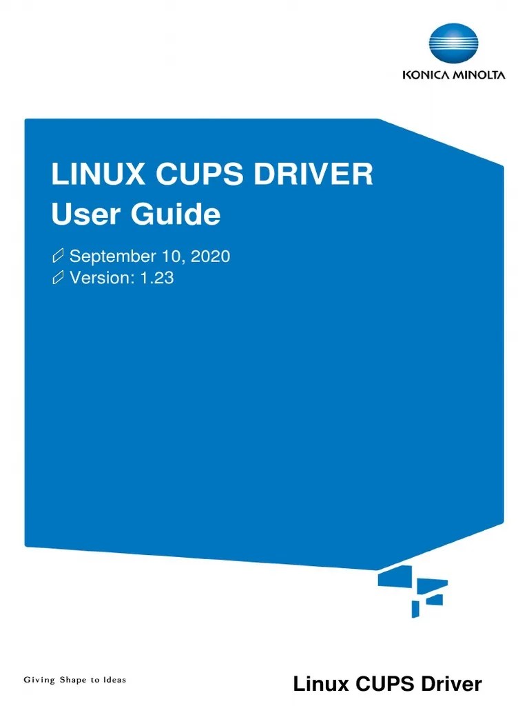 BEU Linux CUPS Driver Guide PDF Computer File License