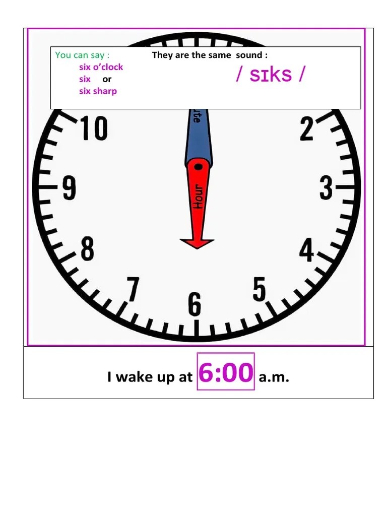 How To Use Analog Clock Watch 1 Pt3 PDF