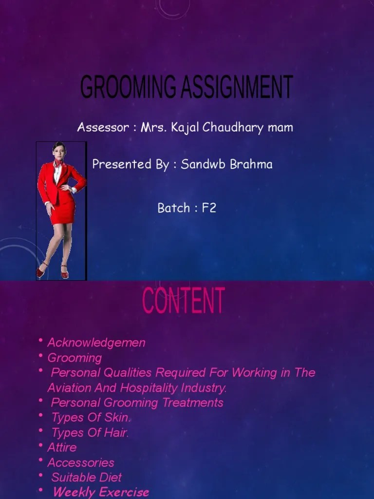 A Comprehensive Guide to Personal Grooming and Professional Presentation for Careers in Aviation