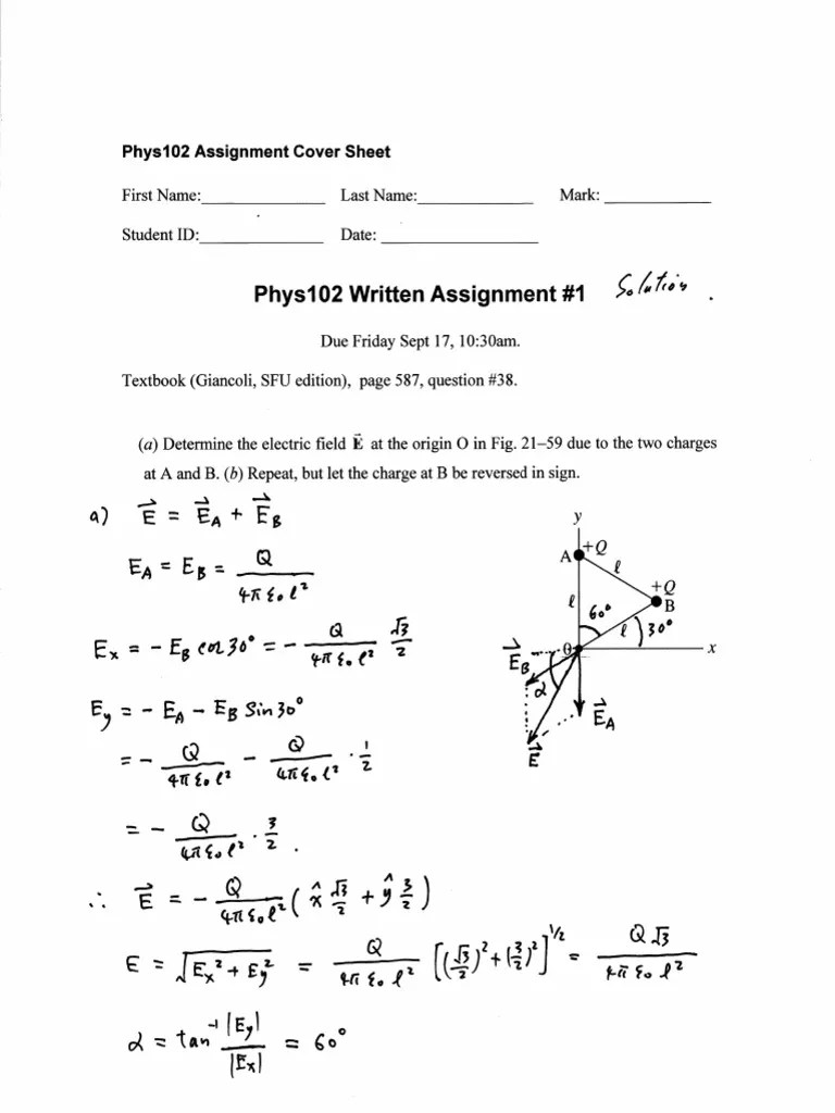 Physics Giancoli Solution | PDF