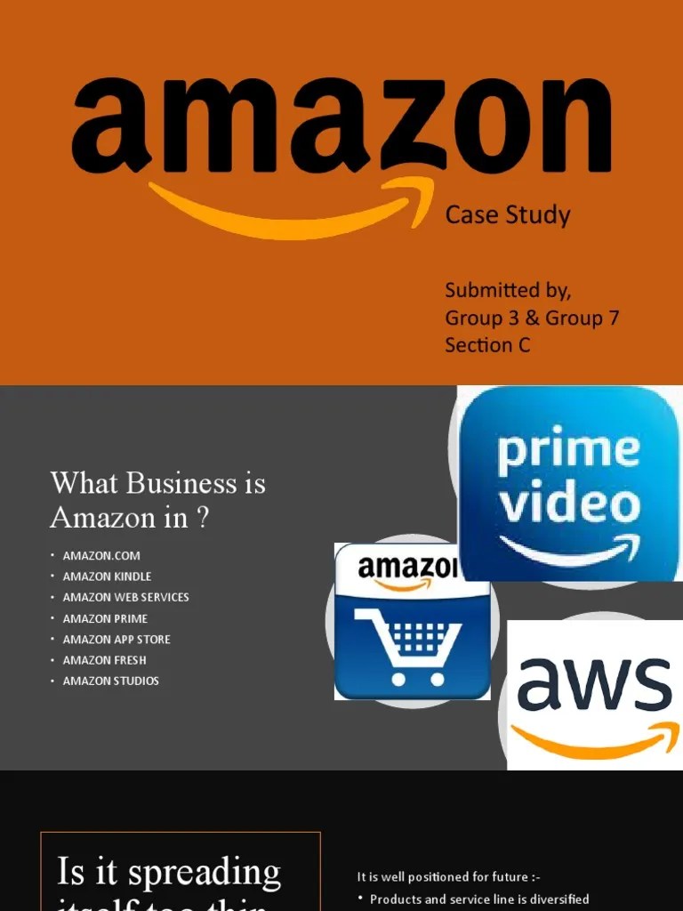 Amazon Case Assignment PDF
