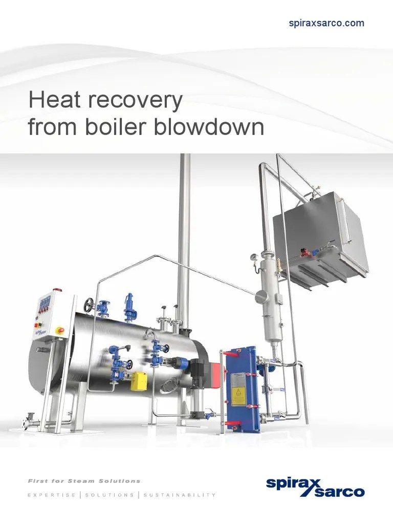Heat Recovery From Boiler Blowdown PDF Boiler Physical Quantities