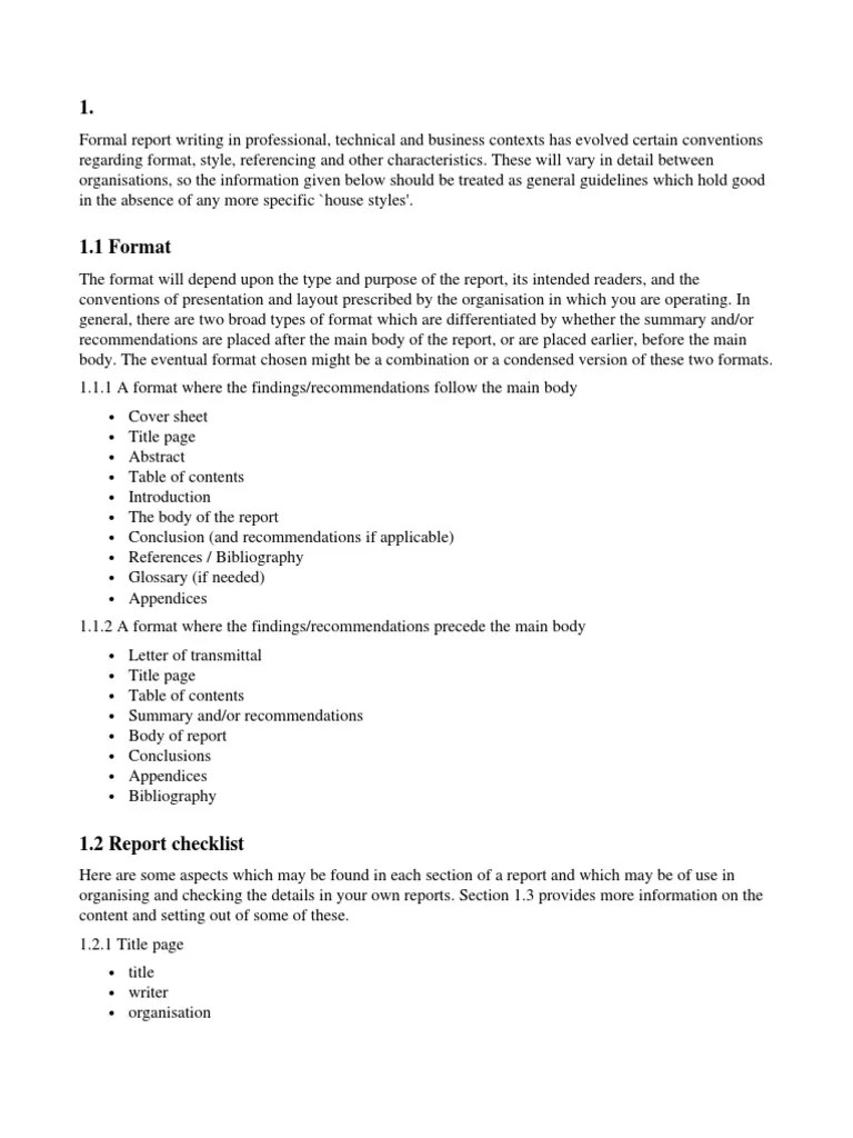 Harvard Style of Report Writing Citation Abstract (Summary)