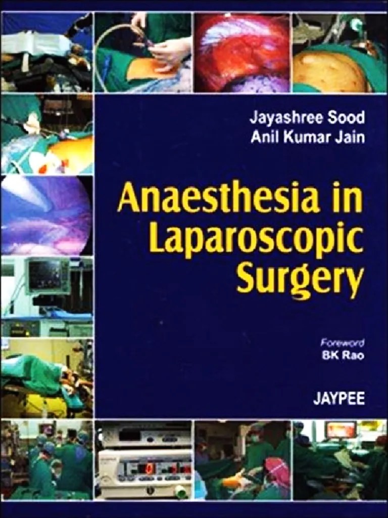 Anaesthesia in Laparoscopic Surgery PDF Nitrous Oxide Carbon Dioxide