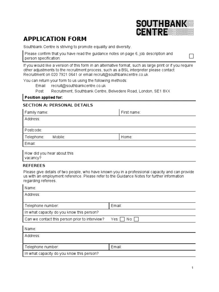 Job Application Form PDF Race And Ethnicity In The United States Census Government Information