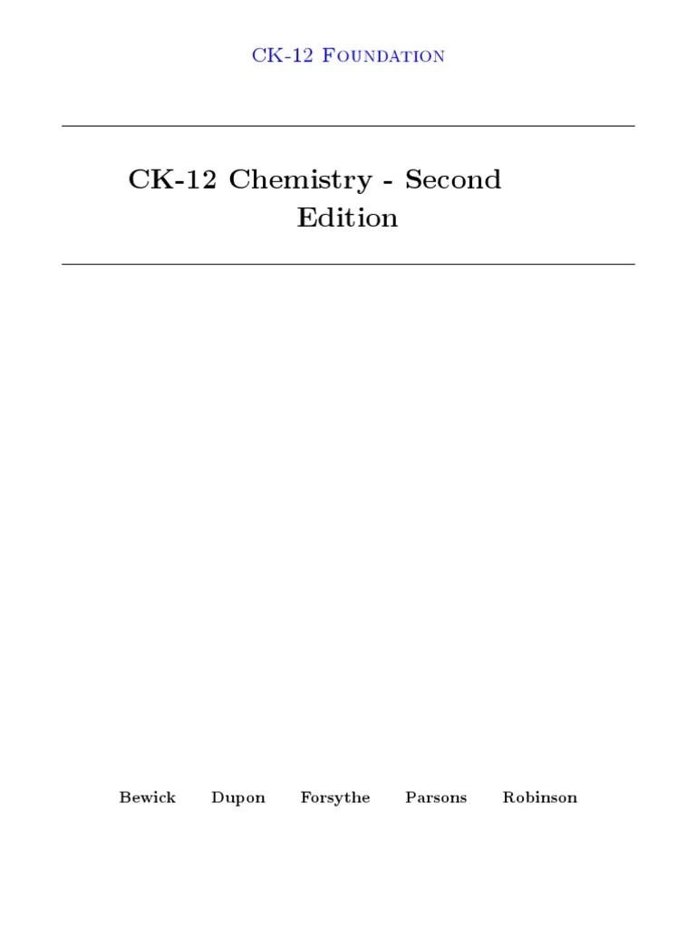 CK 12 Chemistry Second Edition Scientific Method Acid