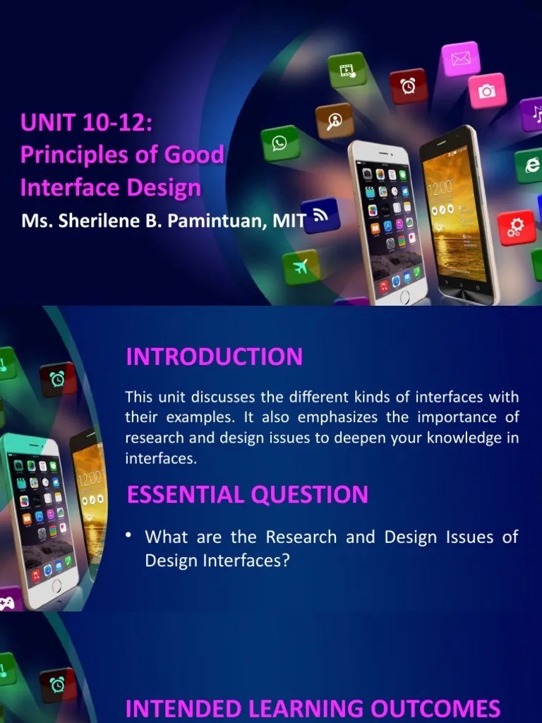 Principles Of Effective Interface Design Pdf Augmented Reality