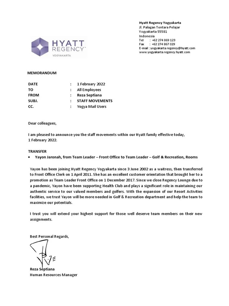 Memo Staff Movement 1 Feb 2022 PDF