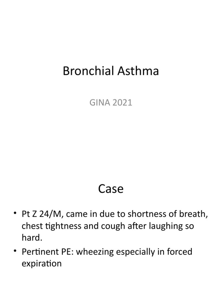 Bronchial Asthma Questions PDF Asthma Epidemiology