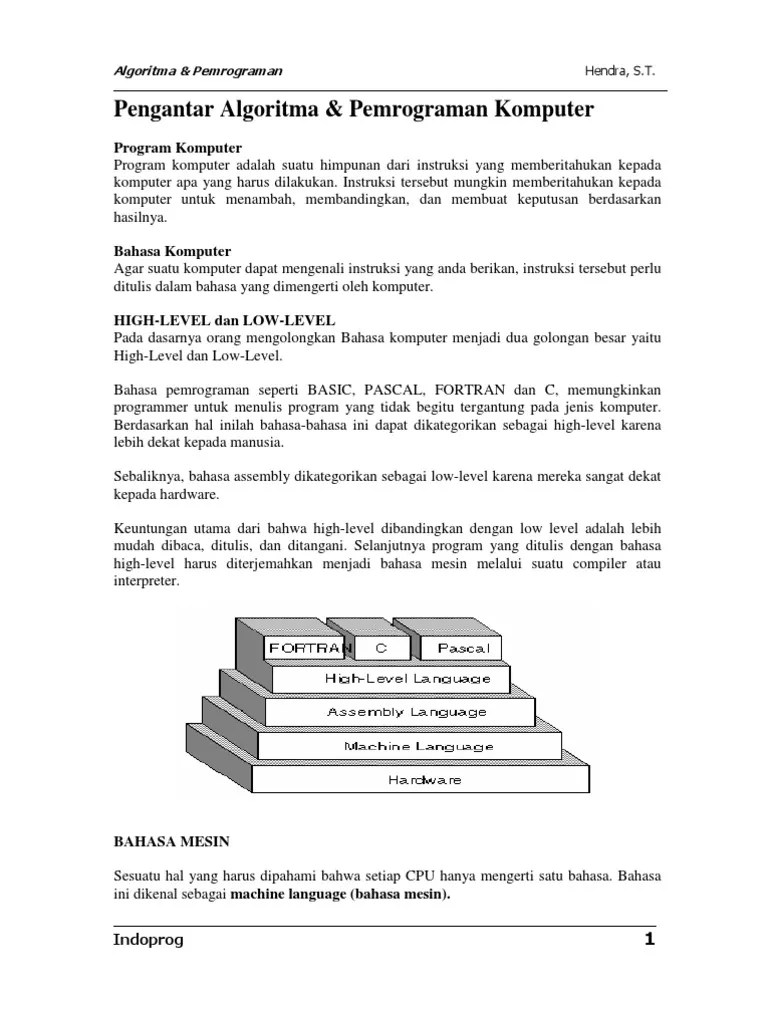 Algoritma Pemrograman PDF