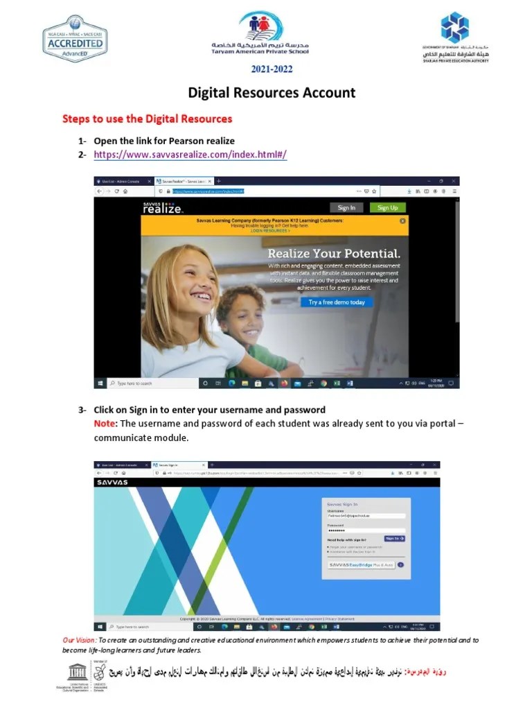 Digital Resources Savvas Realize Tutorial PDF Communication Computing
