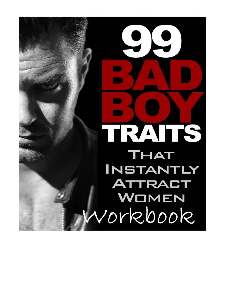 Workbook 99 Bad Boy Traits PDF Behavioural Sciences
