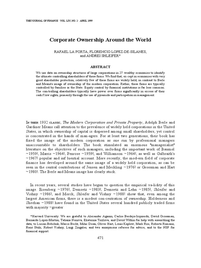 Map Of Company Ownership