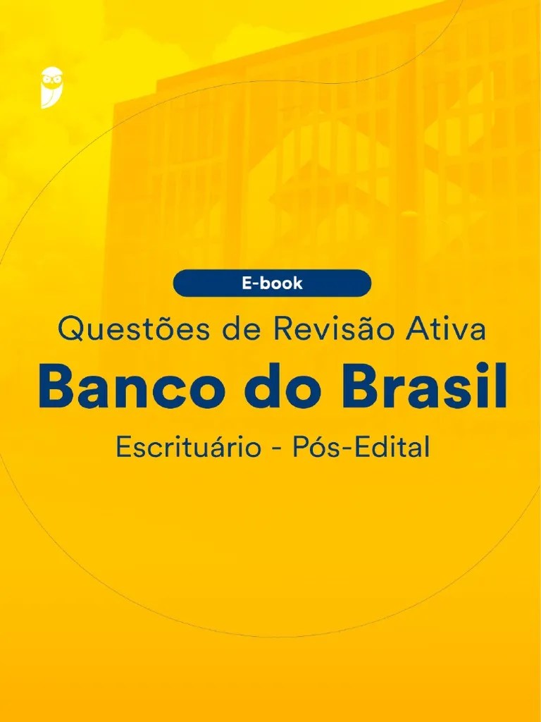 EbookQuestoesdeRevisaoAtivaBancodoBrasil1 PDF