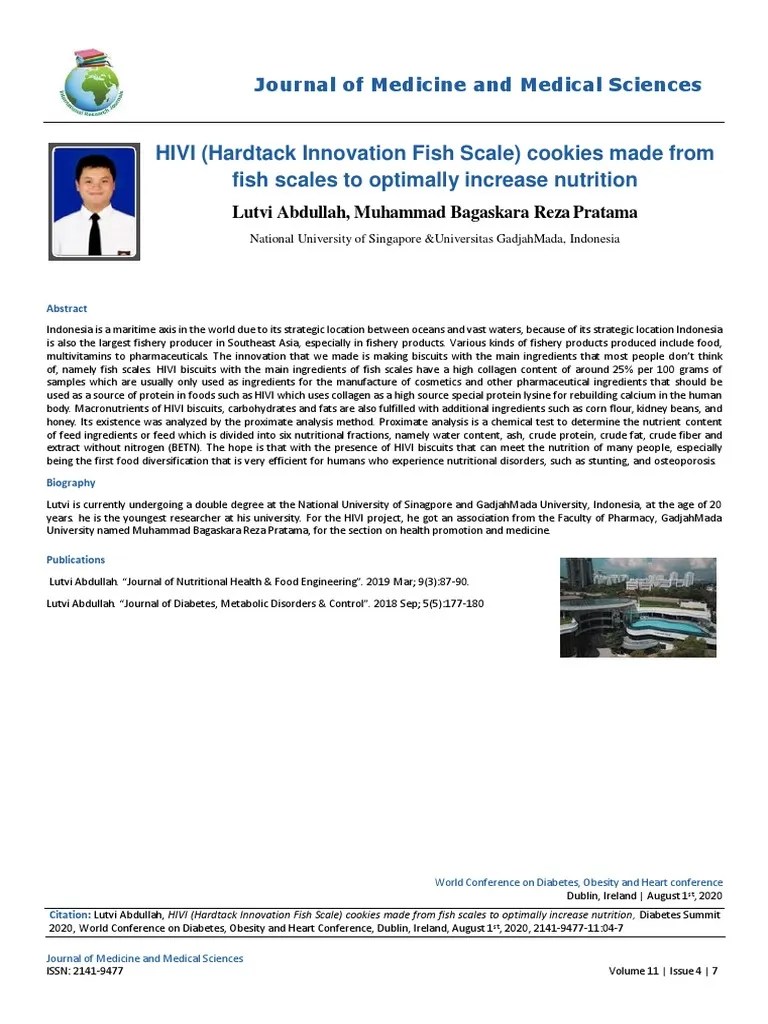 Hivi Hardtack Innovation Fish Scale Cookies Made From Fish Scales To