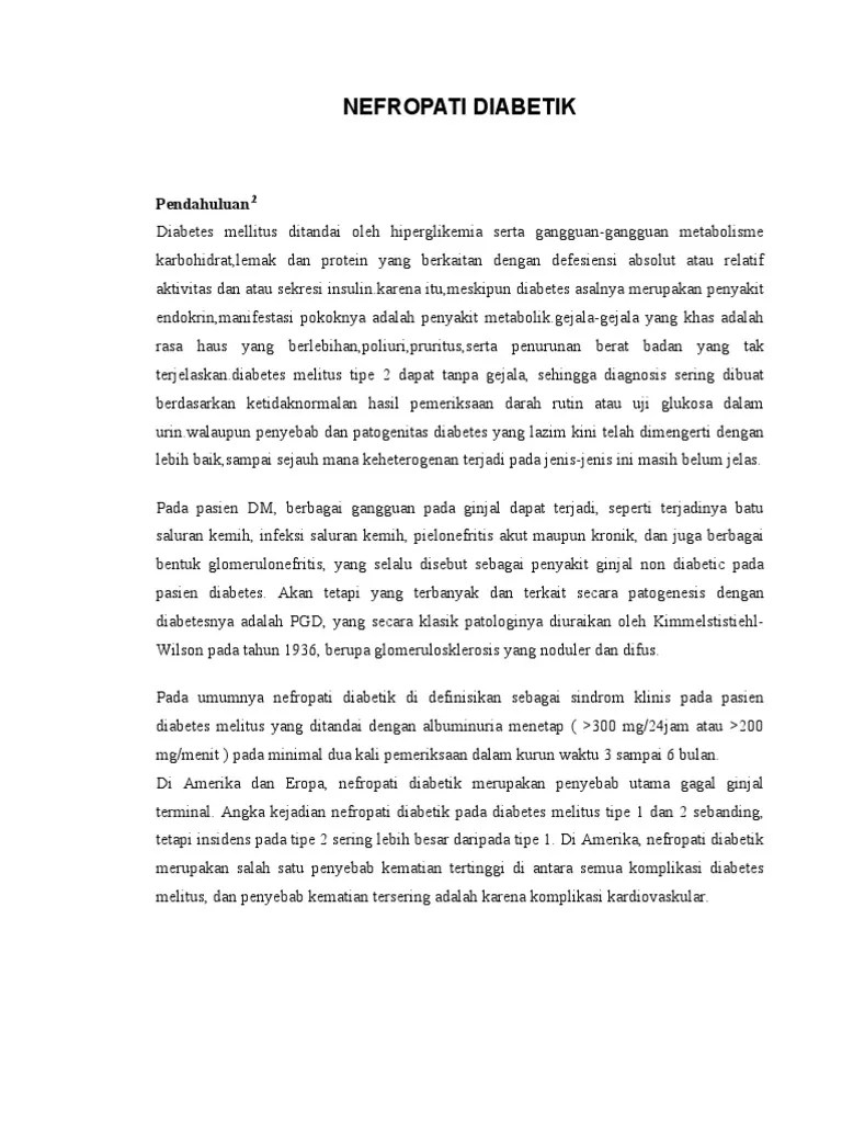 NEFROPATI DIABETIK