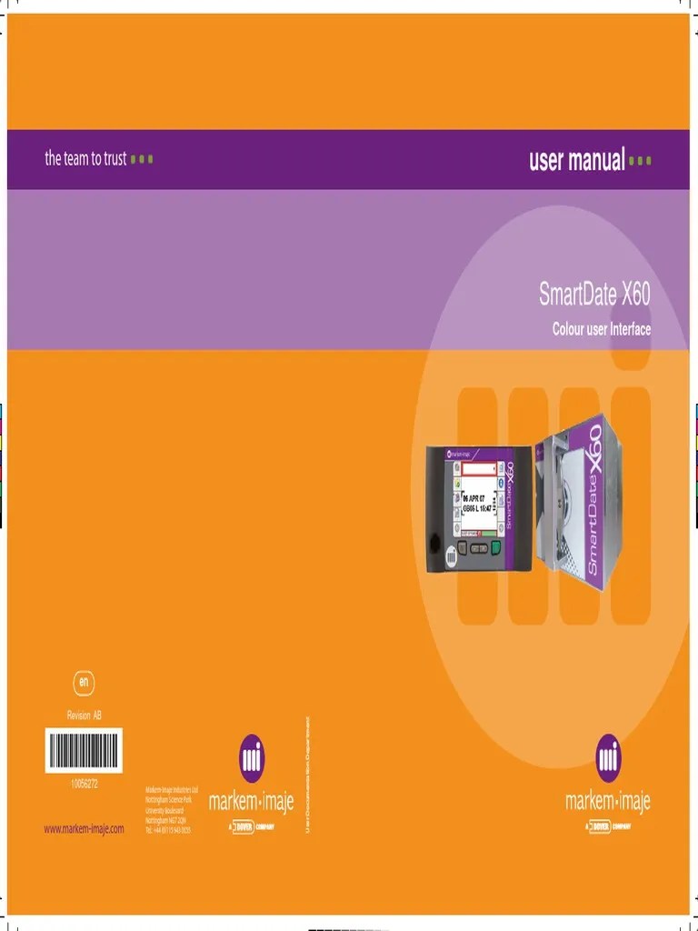 User Manual Smartdate X60 PDF Printer Computer File