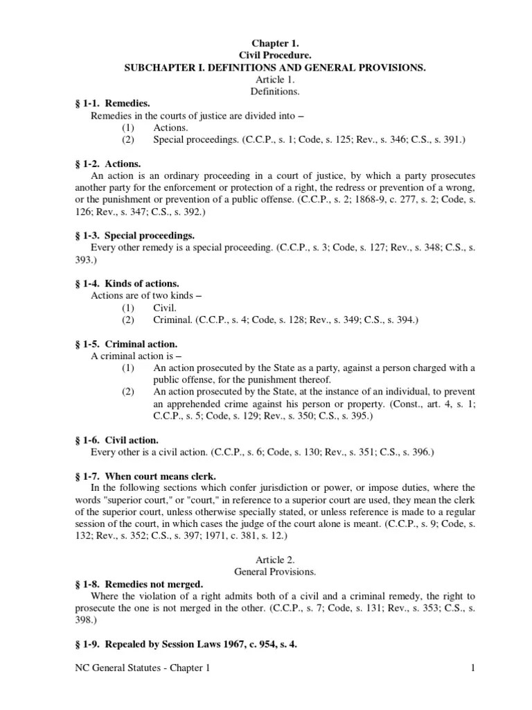 Chapter 1 PDF Fee Simple Statute Of Limitations