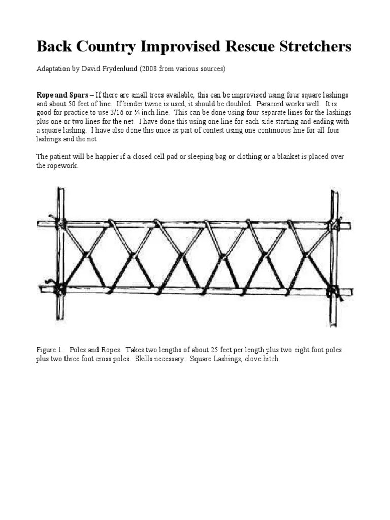 Wilderness Stretchers Rope