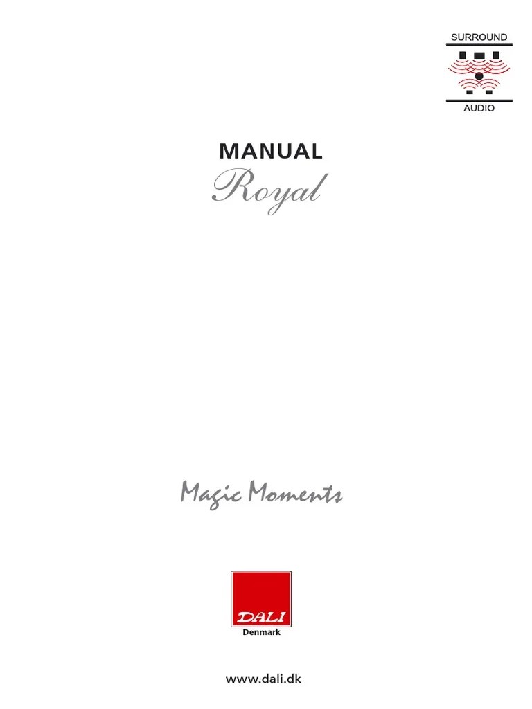 Royal Manual | PDF | Loudspeaker | Amplifier