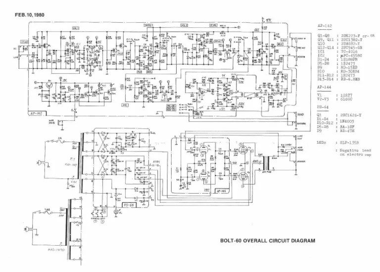 Roland Bolt 60 Schematics | PDF