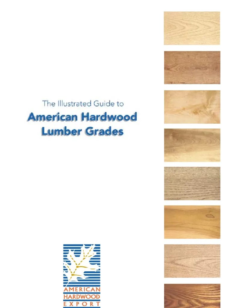 Illustrated Grading Guide Wood Lumber
