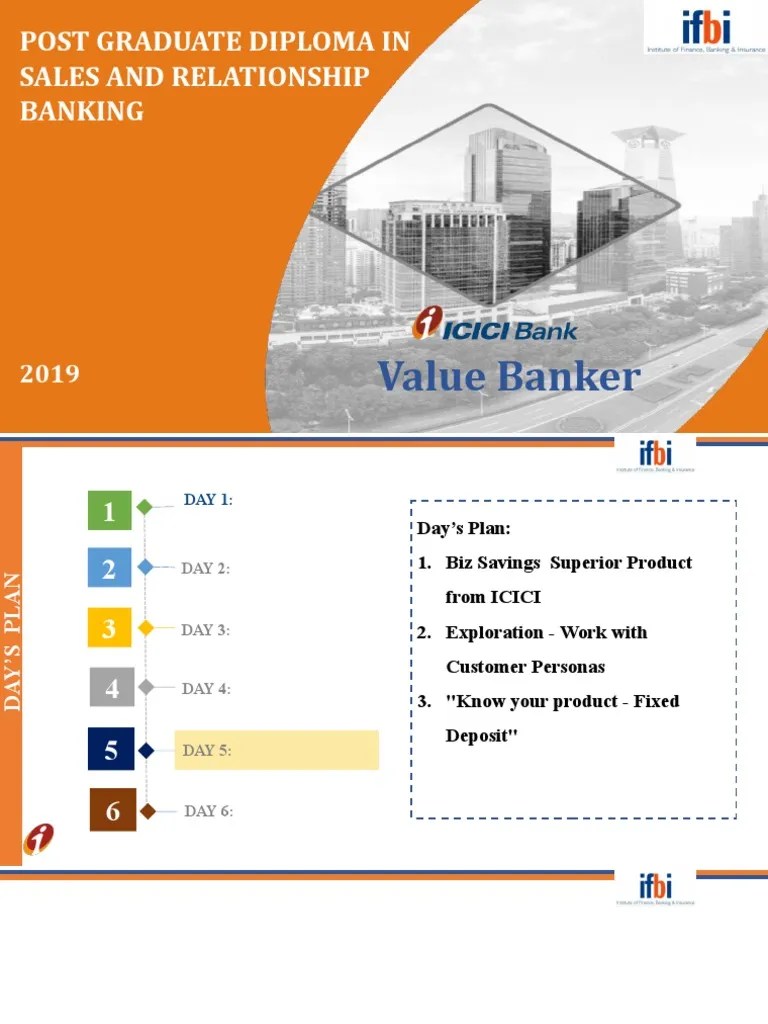 Post Graduate Diploma in Sales and Relationship Banking Value Banker
