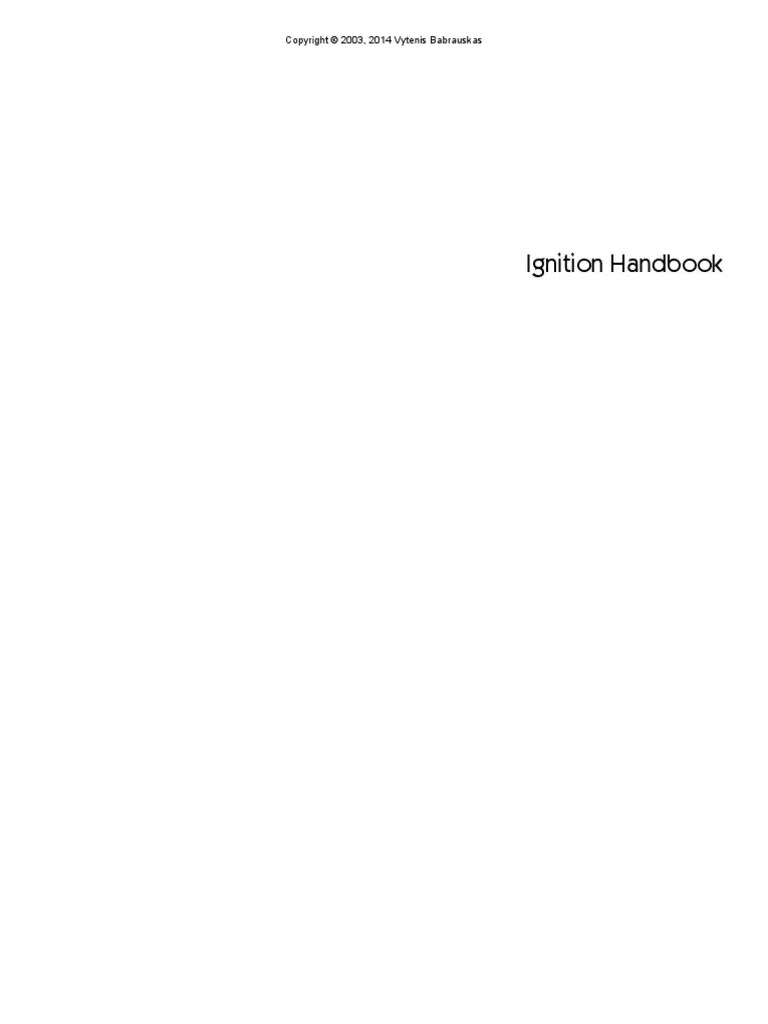 Ignition Handbook Babrauskas PDF Fires Science
