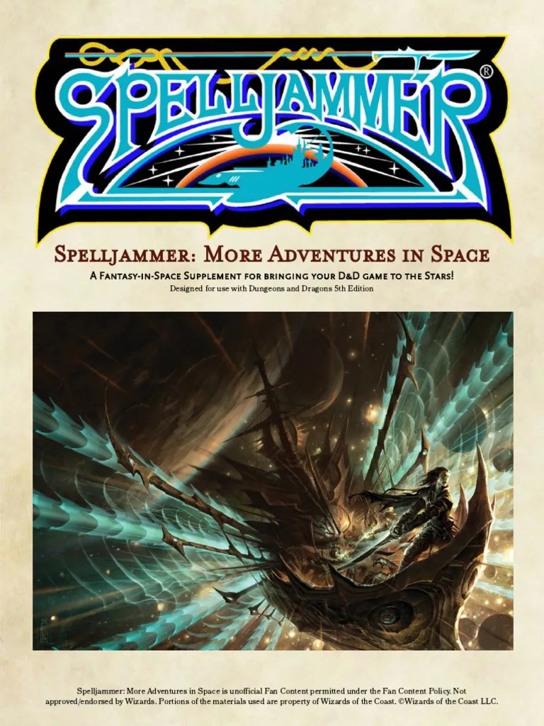 Spelljammer More Adventures in Space 0.80 Reduced Size PDF