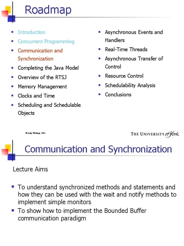 Concurrent Programming Communication and Synchronization PDF