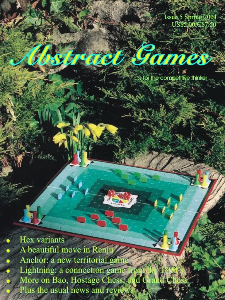 Abstract Games Issue 5 PDF Board Games Abstract Strategy Games
