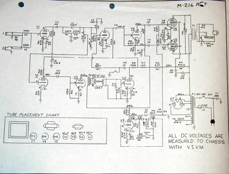 Gibson Falcon Schematic (1962) | PDF