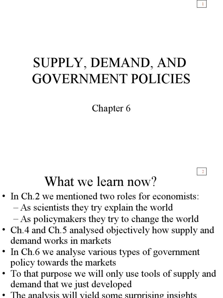 Analyzing the Economic Effects of Price Controls and Price Floors