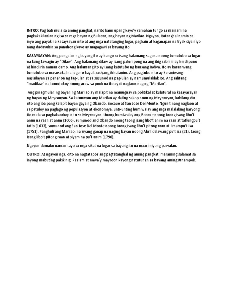 Photo ExhibitScript PDF