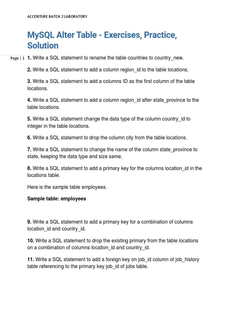 A Comprehensive Guide to Altering Tables with MySQL Alter Table