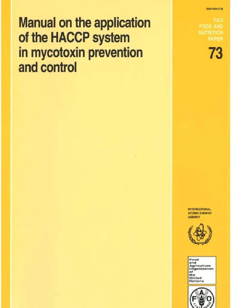 Haccp for Animal Feed Mycotoxin Hazard Analysis And