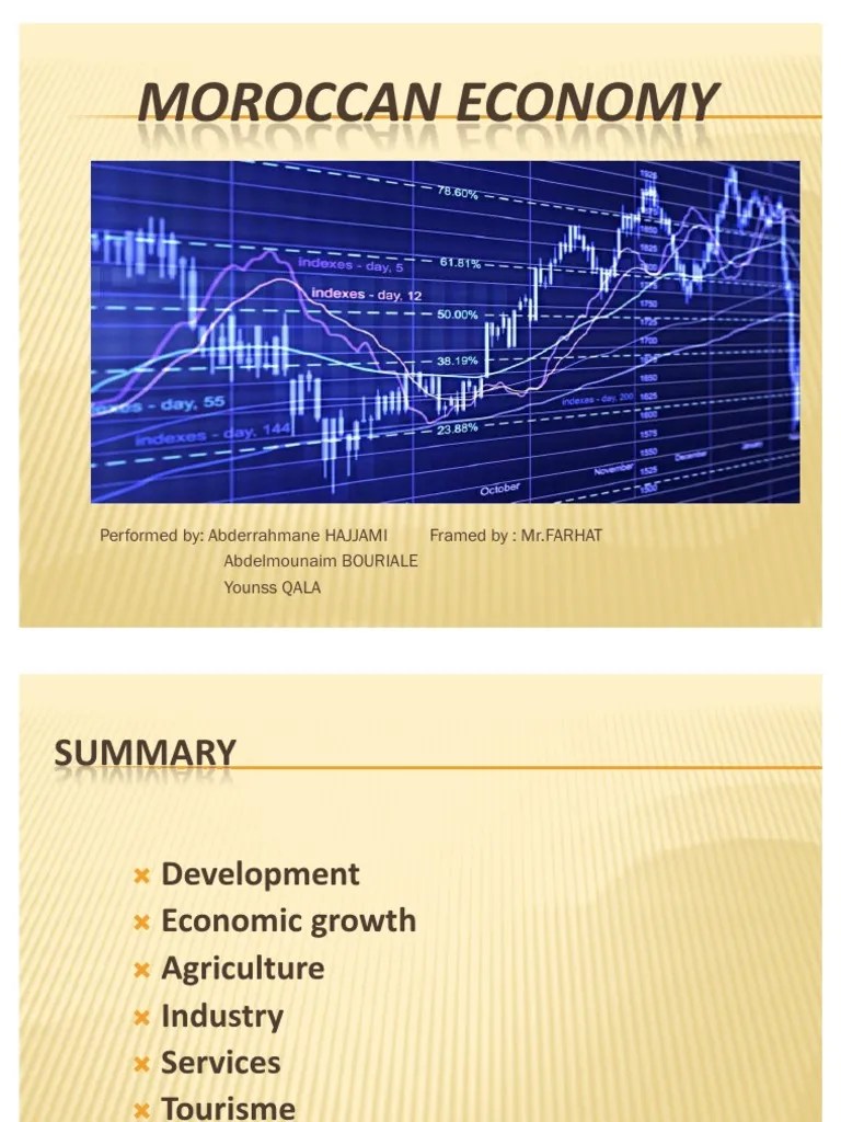 Moroccan Economy PDF Morocco Economies