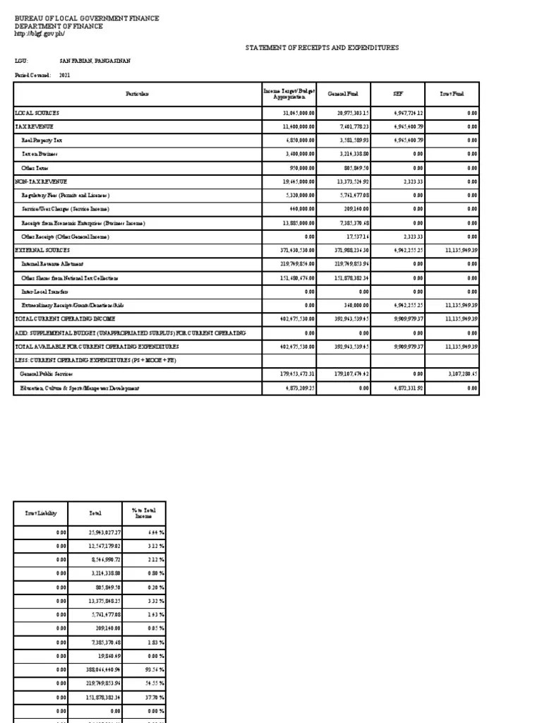 Sre San Fabian 2022 PDF Debt Loans