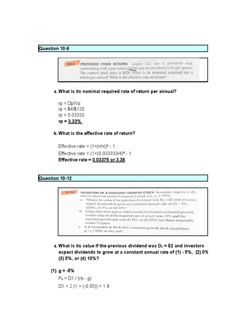 3.3.2.2 Explain Stock Valuation Alolod Delicano PDF Stocks