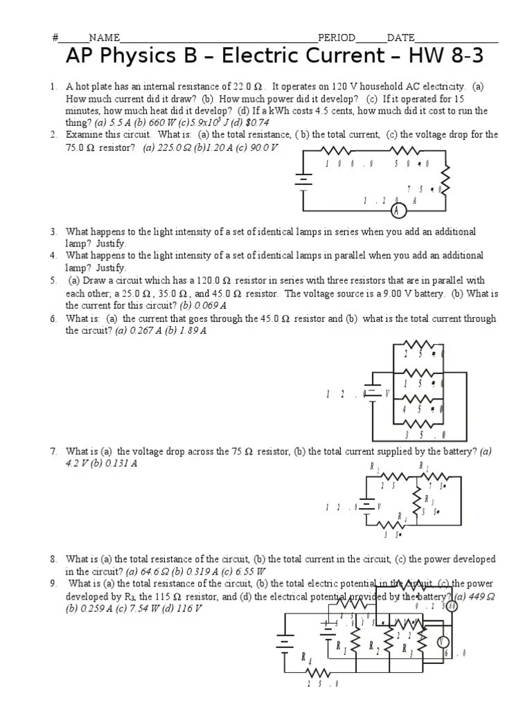 Simple Circuit University of Manitoba