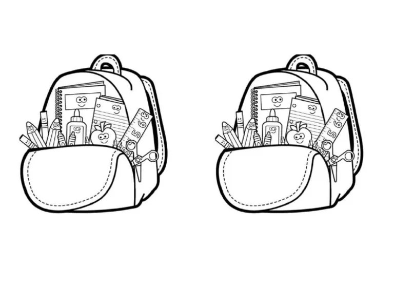 Worksheet Backpack PDF