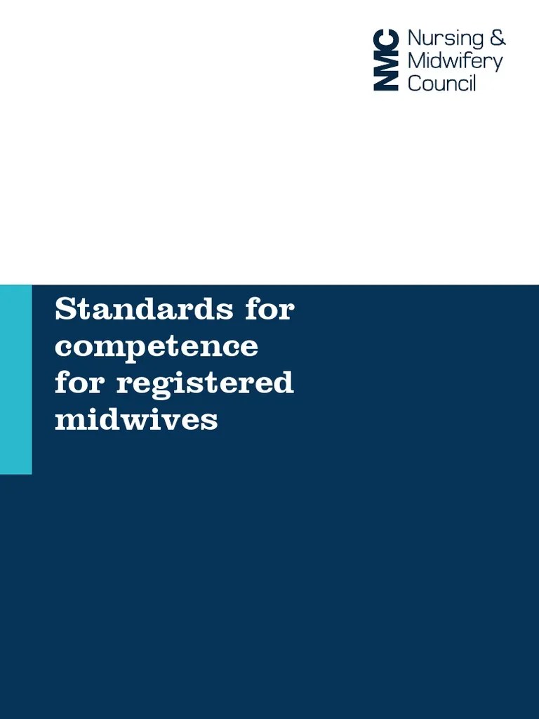 Standards For Competence For Registered Midwives PDF Midwife