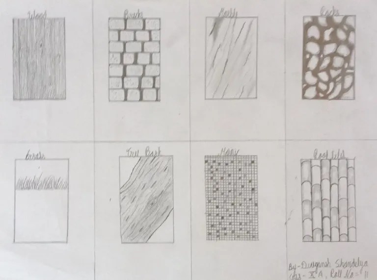 Different types of Textures PDF