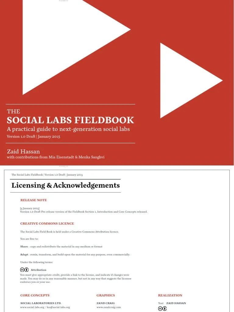 Social Labs Fieldbook D12 PDF Expert Laboratories