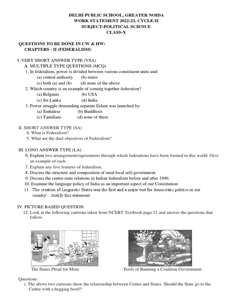 Worksheet 2 | PDF | Government