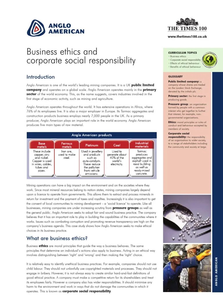 Business Ethics Definition Case Study Business Ethics Corporate